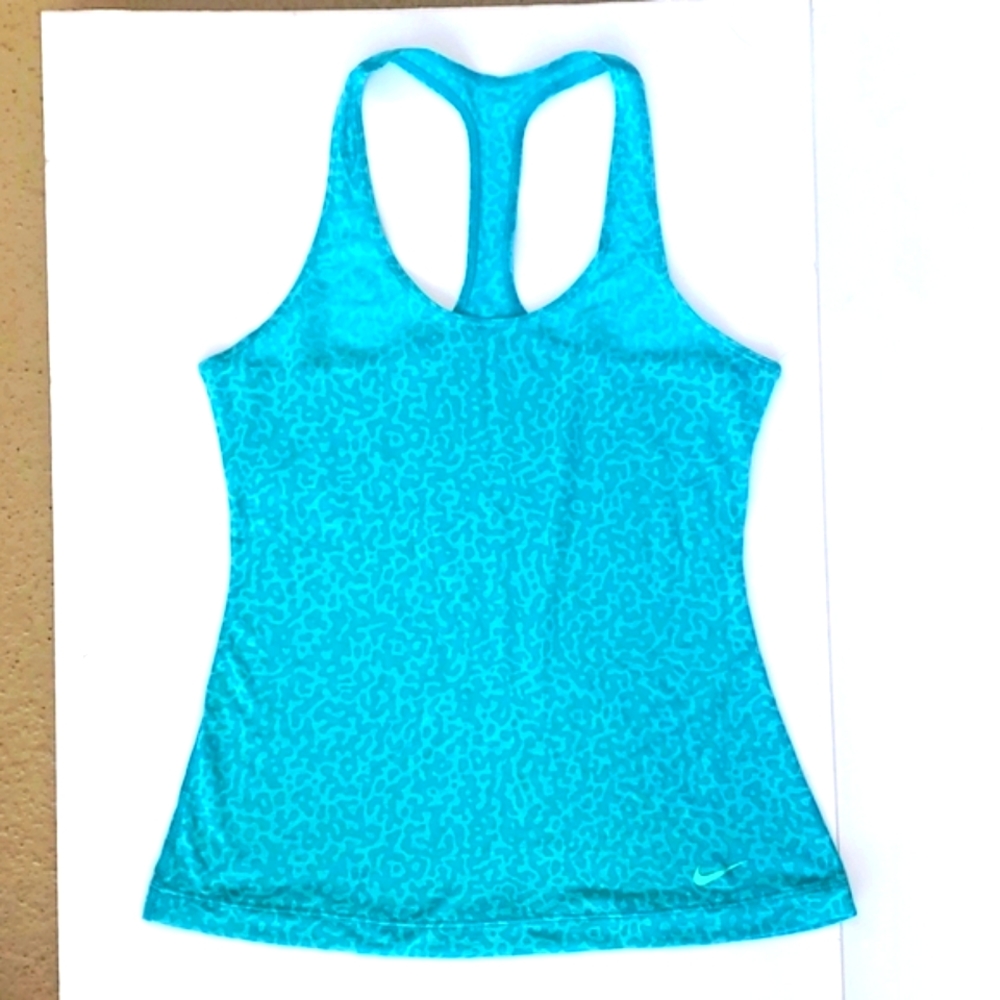NIKE CHEETAH PRINT SHEER TANK TOP ~ NEW ~ NWOT Size Medium